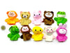 Atrapacuentos Titere Dedo Set Animales Peluche Colorido Dedos X10 Cuento 2