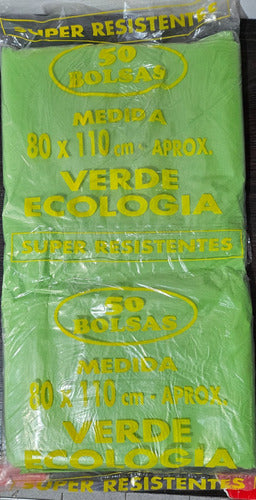 Genérica Green Waste Bags 80 x 110 cm - 50 Units 0