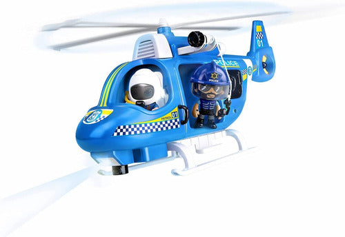 ES DIVERTIDO Pinypon Action Helicóptero De Policía Con Luces 14782 1