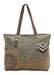 Myra Bags Insignia Militar Upcycled Canvas Tote Bag M0934 0