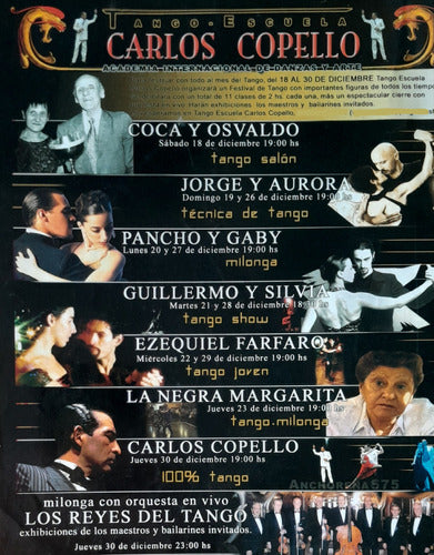 Folleto Revista Buenos Aires Tango 2004 Excelente Estado 4