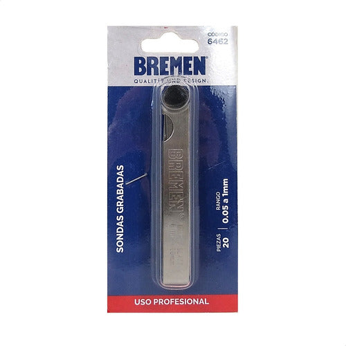 Bremen 20-Piece Graded Probes Set 0.05 to 1.00 mm UM 1