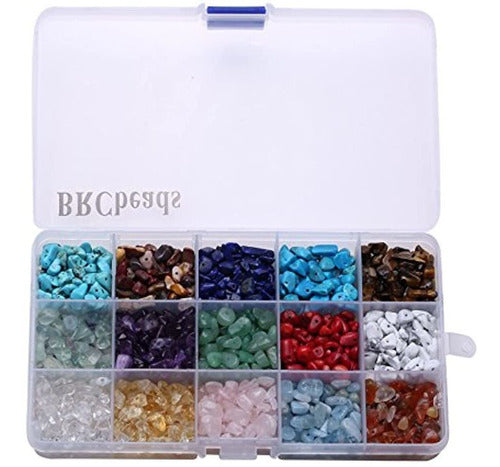 Cuentas De Piedras Preciosas, Brcbeads Chips Naturales Irreg 0