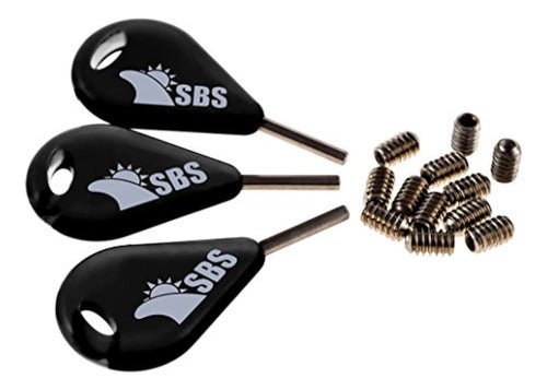 Santa Barbara Surfing SBS - Key and Screws for FCS Fins 0