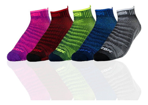 Compression Socks 15-20 Media Sox® Sport Running Ankle Socks 57