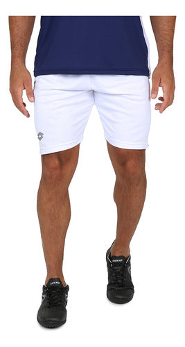 Lotto Short Fútbol Your Team Hombre En Blanco | Dexter 0