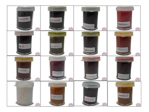 Aupar Concentrated Colorants for Soy and Paraffin Candles Pack of 8 0