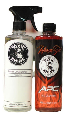 Toxic Shine Inferno Gel APC High Performance 600cc Detailing 0