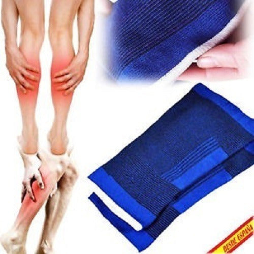 Elastic Calf Compression Sleeves for Running Gym Fitness - Set of 2 1