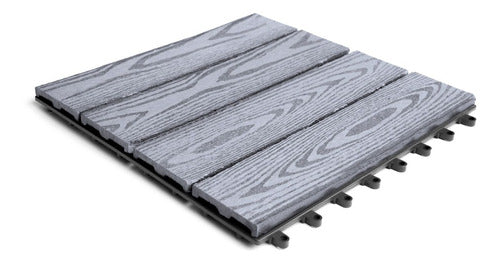 Interlocking WPC Deck Tiles for Outdoor - Better Than PVC per m2 9