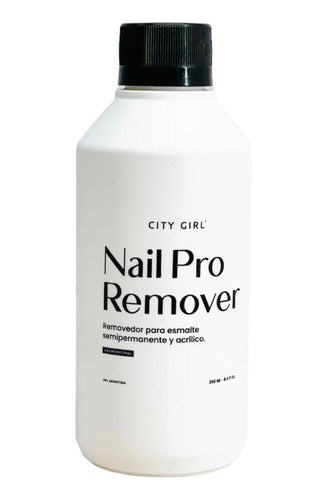 City Girl UV Gel Semi-Permanent Remover for Sculpted Nails 250ml 0