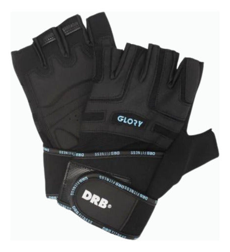 DRB Gym Gloves for Men and Women Fitness Weightlifting Velcro 9