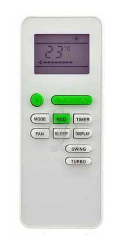 ECR Air Conditioner Remote Control for TCL, RCA, Sigma, Daewoo, and More 0