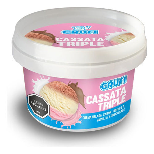 Cassata Crufi - 24 Uni - Varios Sabores - Cold Market 1