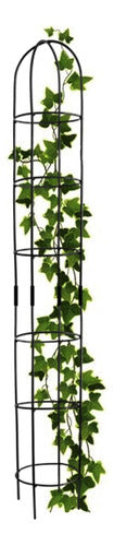 Iron Plant Trellis Tutor for Climbing Vines Arch Garden Fence Guide 0