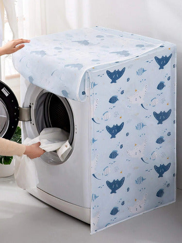 Out Waterproof Washing Machine Cover for Front and Top Loaders 1