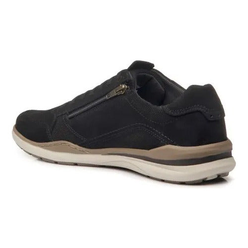 Pegada Black Nubuck Leather Shoes Special Sizes Mishop 2