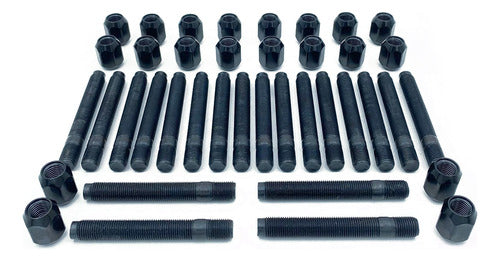 Baigorria 20 Competition Lug Bolts 65mm with Double Cone Nut 12 x 1.5 0