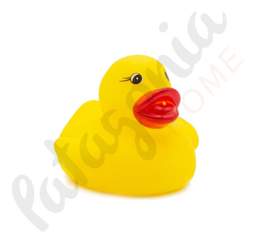 Patitos Flotadores Chifle X6 Juguete Niños Bañadera Divercio 1