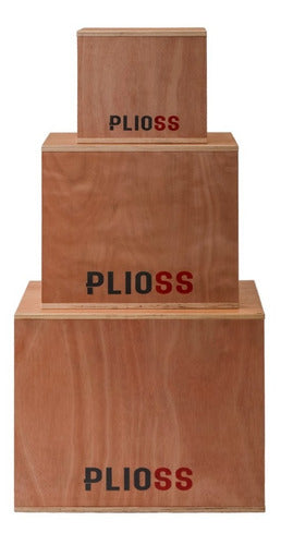 Plioss Pliometric Box 40x50x60cm 3