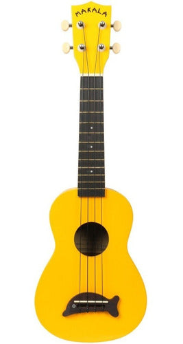 Kala Ukulele Mk-sd-burst Colors Makala Yellow 12 Frets 1