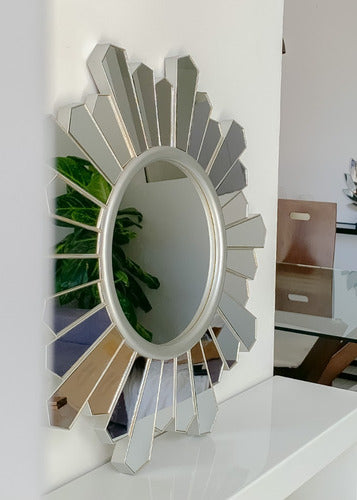 Modern Elegant Decorative Circular Wall Mirror for Entryway and Living Room 6