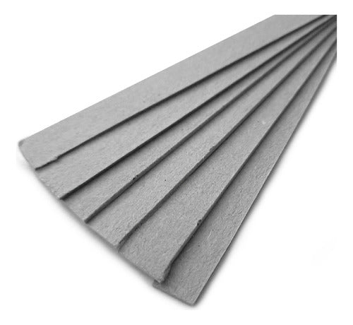 100-Pack Cardboard Strips for Upholstery - 1.5mm - 100 x 1 cm 0