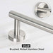 NearMoon Towel Bar for Bathroom Brushed Nickel - 40cm 2