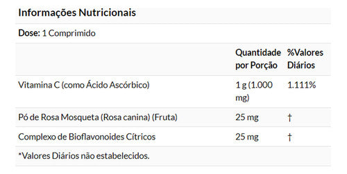 Vitamina C 1000mg+r. Mosqueta Now Foods 100tab Importado 2un 4