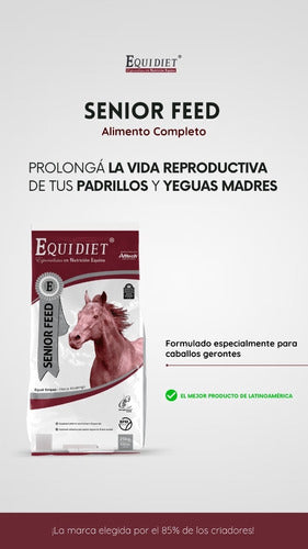 Equidiet Senior Feed 25kg - Alimento Para Caballos Adultos 5