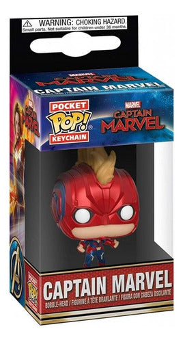 Llavero Funko Pocket Pop! Captain Marvel 0