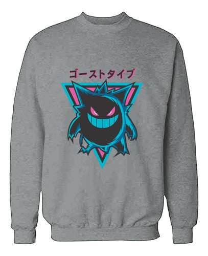 Memo Estampados Pokemon Ghost Hoodie 3