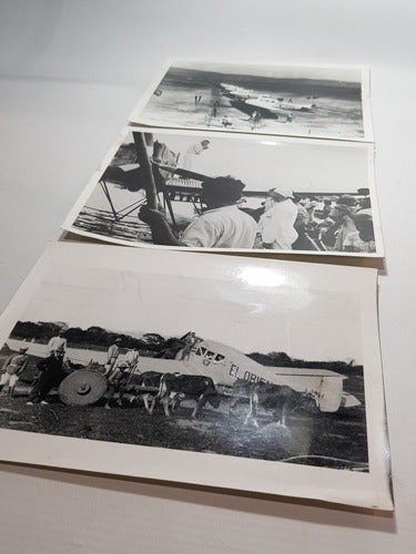 Avión Lloyd Bolivia 1929 X 3 Fotos Originales Mag 56226 0