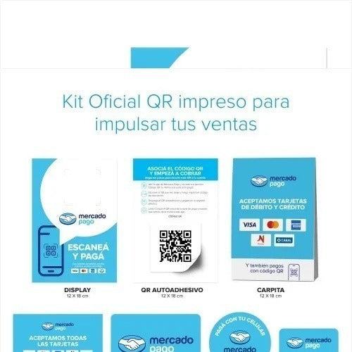 Mercado Pago Point Mini + QR Pagos 6