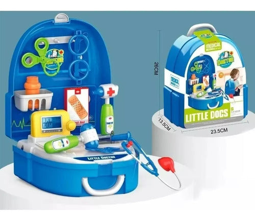 Set De Doctor En Valija Para Niños,18 Piezas. 1