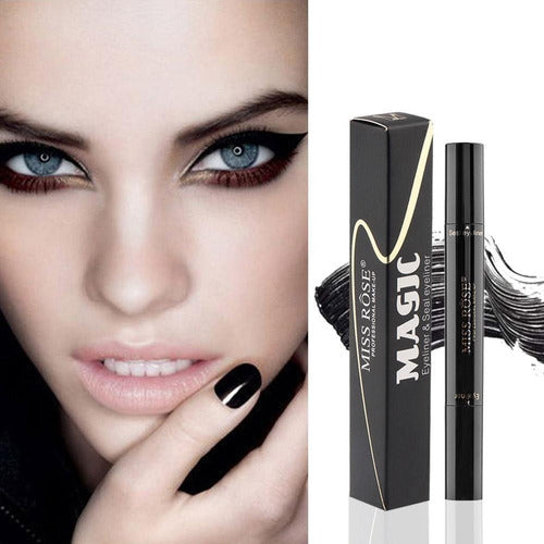 Magic Liquid Black Eyeliner with Cat Eye Stamp 1