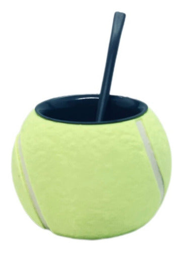 Matte Tennis Ball - Mate Pelota Tenis