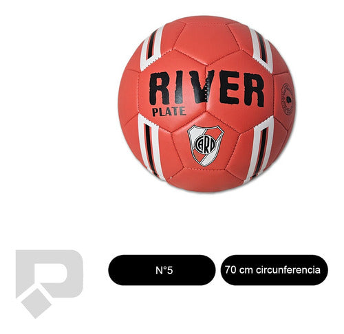 Rupor SRL Mini Soccer Goal Set with N5 River Plate Ball - Perfect Kids' Gift 2