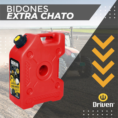 Driven Naftero Extra Chato 8Lt Fuel Can Red 6