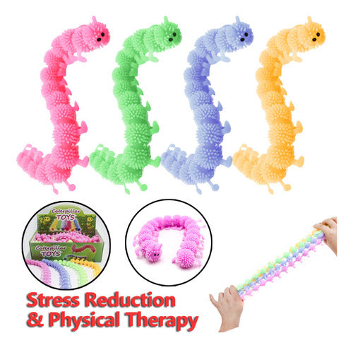 Lolipop Stress Relief Worms and Unicorns - Pack of 15 Units 1