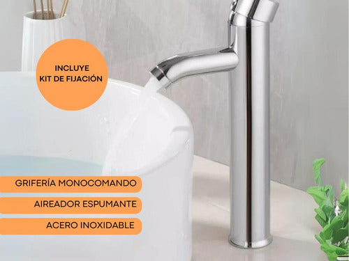 Orix High Arc Single Handle Bathroom Faucet 4