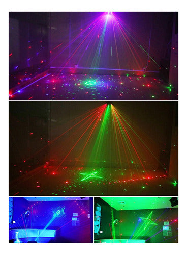 15 Olhos Rgb Discoteca Dj Feixe De Luz Projetor Dmx 2