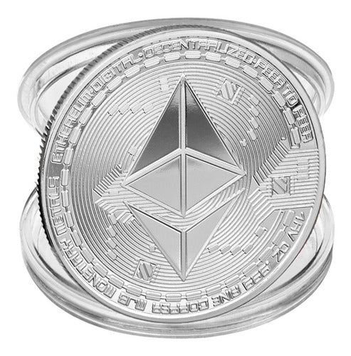 Goods Trade Ethereum Physical Collectible Coin + Cryptocurrency Capsule 4