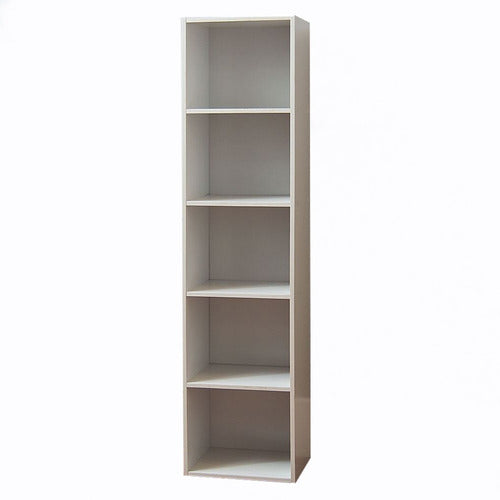 Muebleds Modulo 5 Cubos 150x30x30 Estante Biblioteca Librero 0