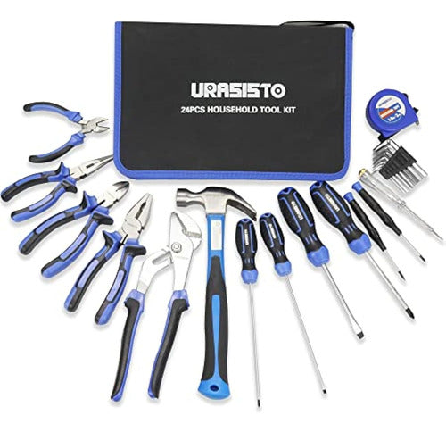 Urasisto Home Tool Kit - 24 Pieces 0