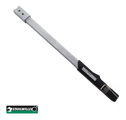 Stahlwille Click Torque Wrench with Interchangeable Heads 14x18mm - 200nm 1