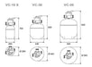 Vulcano VC50 Pool Filter for up to 90,000 Liters of Water - Original 1