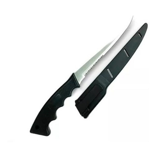 Tech Fillet Knife with Descaler Blade Stainless Steel 0
