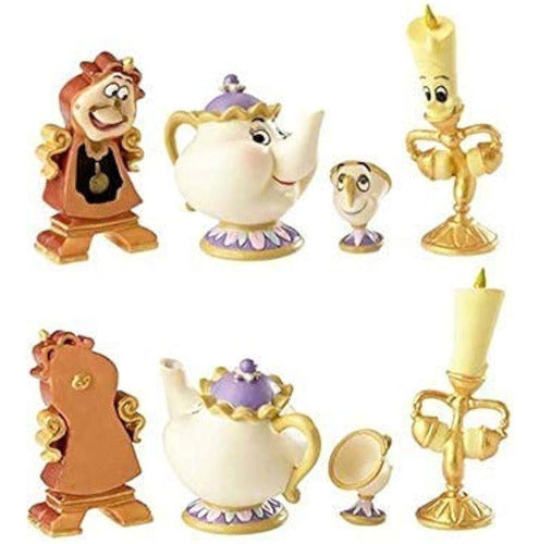 Enesco Disney Showcase Enchanted Objects 4 Pieces 4