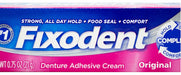 Fixodent Original Adhesivo Prótesis Dental Dientes 21gr X3 3